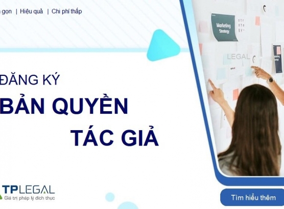 TPLegal - Dịch vụ đăng ký bản quyền tác giả toàn diện