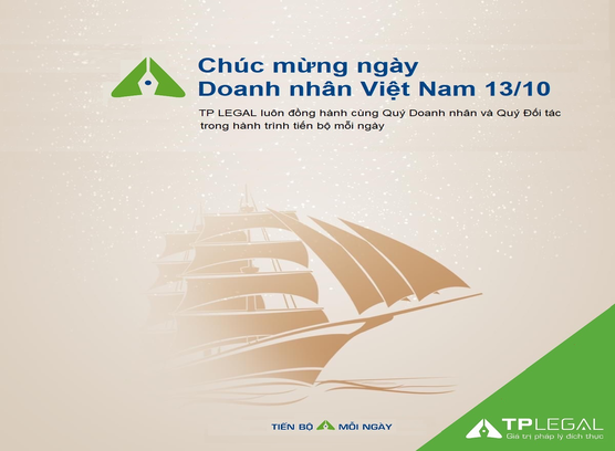 TPLegal - Chúc mừng ngày Doanh nhân Việt Nam 13/10