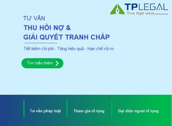 TPLegal - Luật sư đại diện giải quyết tranh chấp